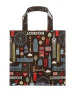 Harrods  S  Small Glitter London Shopper Bag (д) ***
