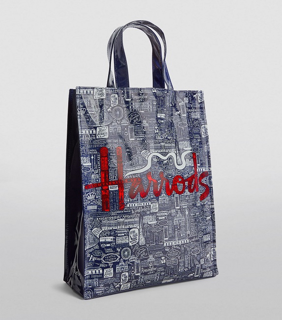 ٻҾ2 ͧԹ : Harrods  Picture Font Medium Shopper Bag  (д)****
