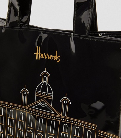 ٻҾ4 ͧԹ : Harrods   Small Harrods Outline Shopper Bag (д)***