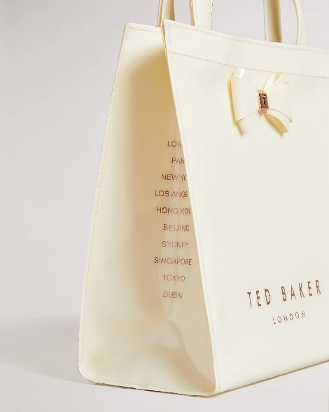 ٻҾ4 ͧԹ : Ted Baker  Plain Bow Small Icon Bag  ivory***
