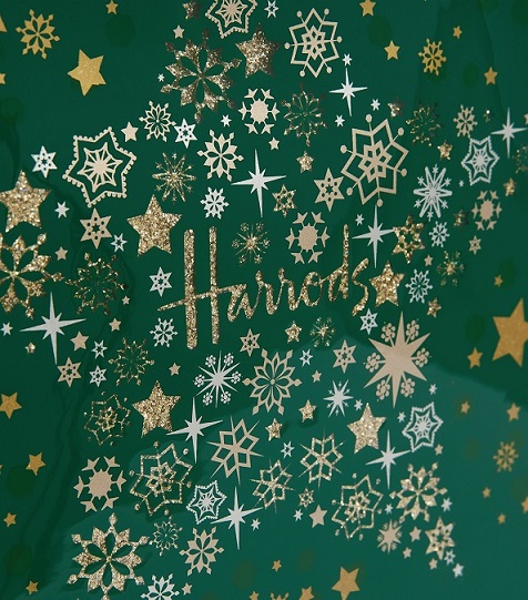 ٻҾ5 ͧԹ :  Harrods  S   Small Glitter Star Tote Bag (д)***
